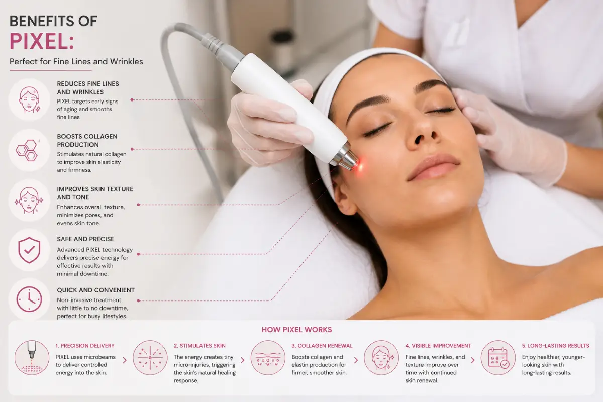 Benefits of PIXEL_ Perfect for Fine Lines and Wrinkles _ Soleil Medical & Beauty Spa